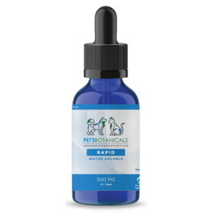 250mg water-soluble CBD formula for pets, ensuring quick absorption and fast relief.